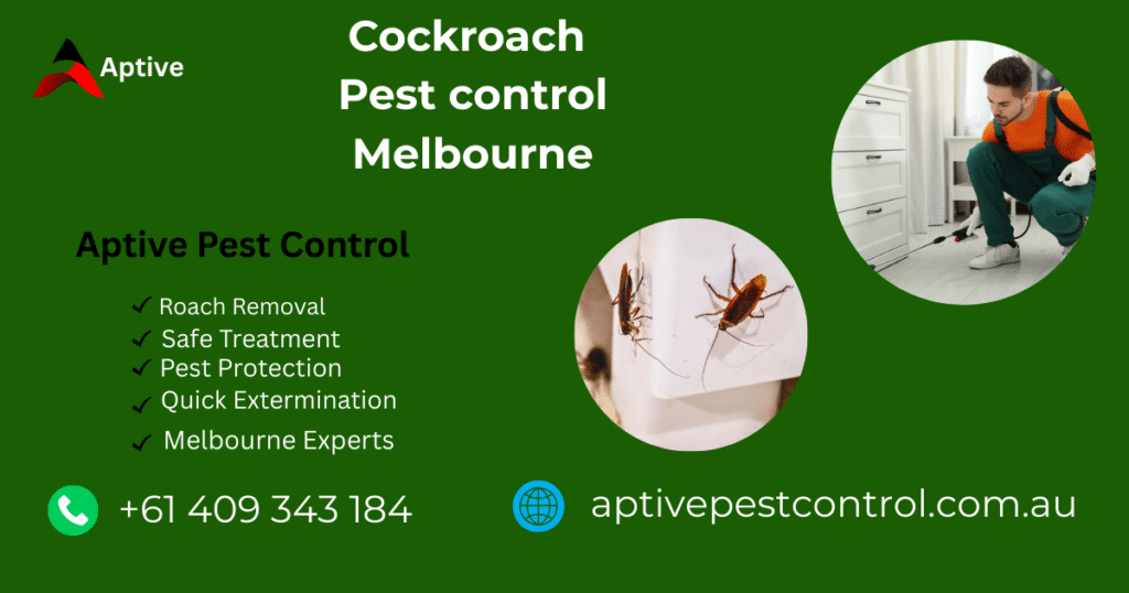 Cockroach Pest control Melbourne