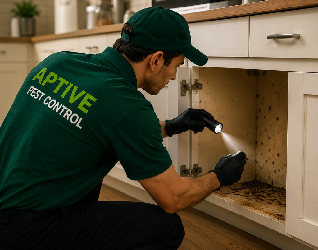 Professional Beetle Control Melbourne technician treating a beetle infestation